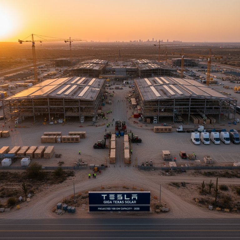 Tesla's Bold Bet: A $2.9 Billion Push to Dominate U.S. Solar Manufacturing