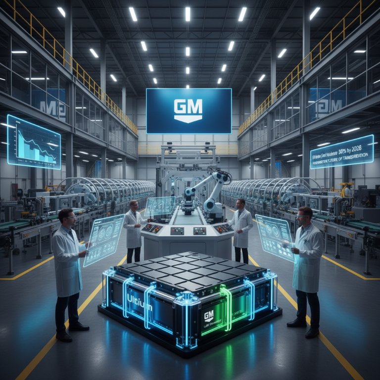 GM's Bold Bet: New Michigan Battery Plant Poised to Deliver Sub-$30,000 EVs by 2028
