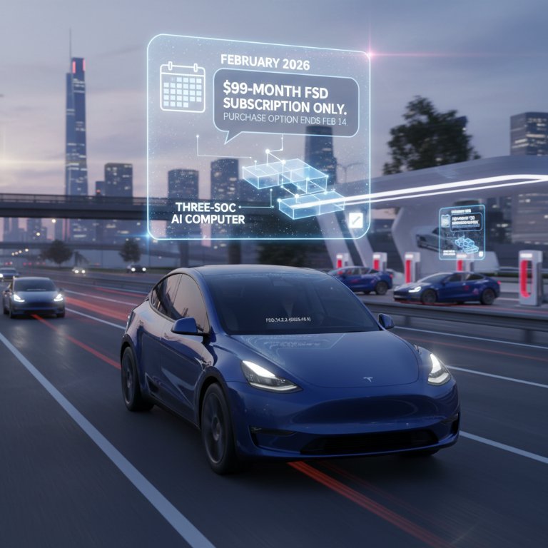 Tesla Unleashes FSD Subscription-Only Model and Stealthy 'Hardware 4.5' Upgrade: A Pivotal Shift for Autonomy