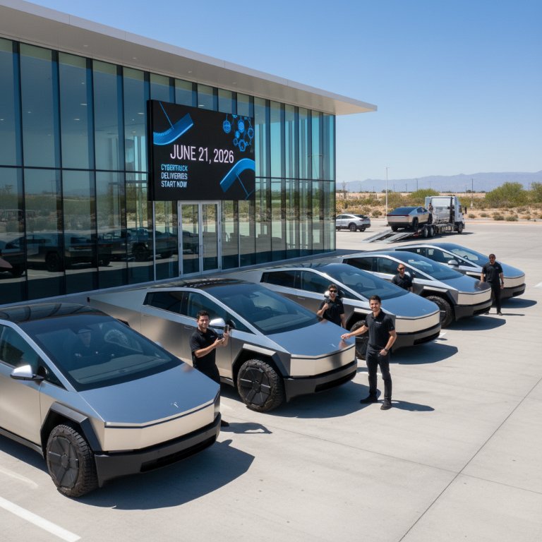 Cybertruck's Crucial Moment: Dual Motor Deliveries Pave Way for Broader Market Domination