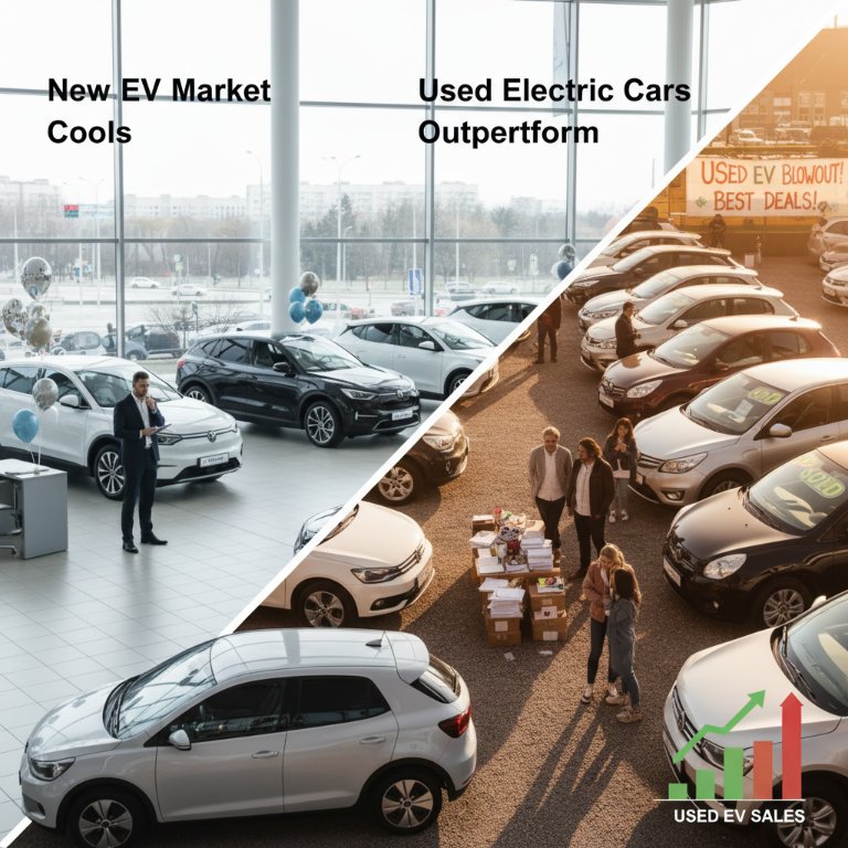 Navigating the New EV Reality: Used Market Surges as New Sales Face Unpredictability