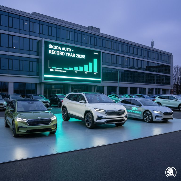 Skoda's Record-Breaking 2025 Fuels Aggressive EV Offensive: Epiq and Peaq Set to Redefine Electric Value