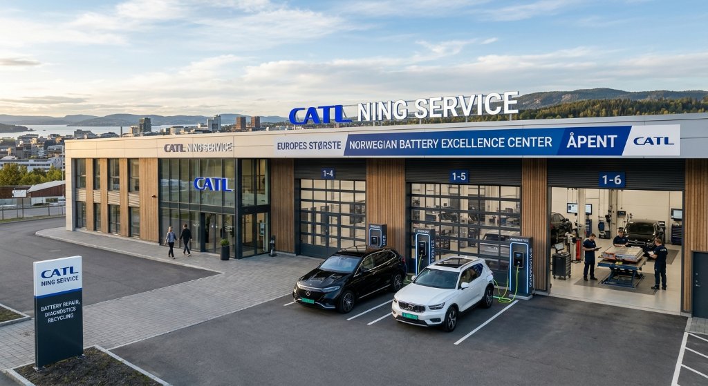 CATL’s Massive New Oslo Hub Rewrites the Rules of EV Battery Repair in Europe